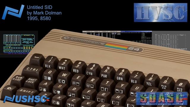 Untitled SID - Mark Dolman - (1995) - C64 chiptune смотреть онлайн