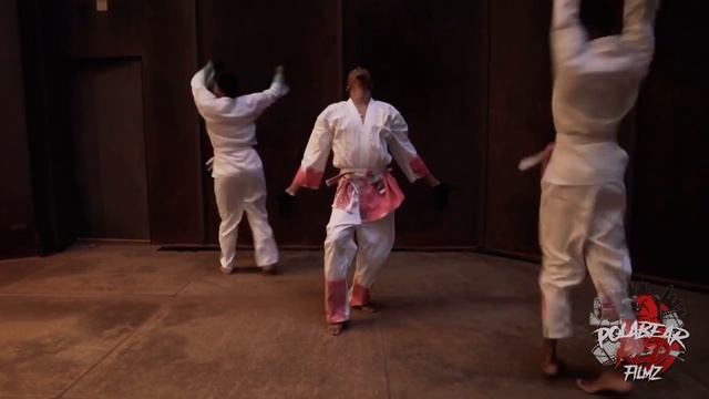 Black Smoke Dance Team Karate Video Shoot смотреть онлайн
