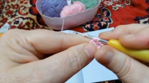 Кокетка крючком для детского сарафана .