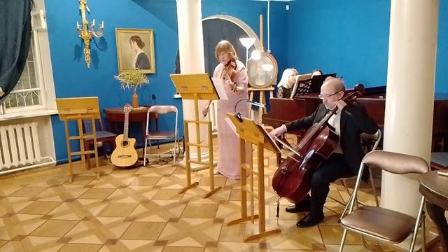 Клара Шуман. Фортепианное трио, 1 часть.