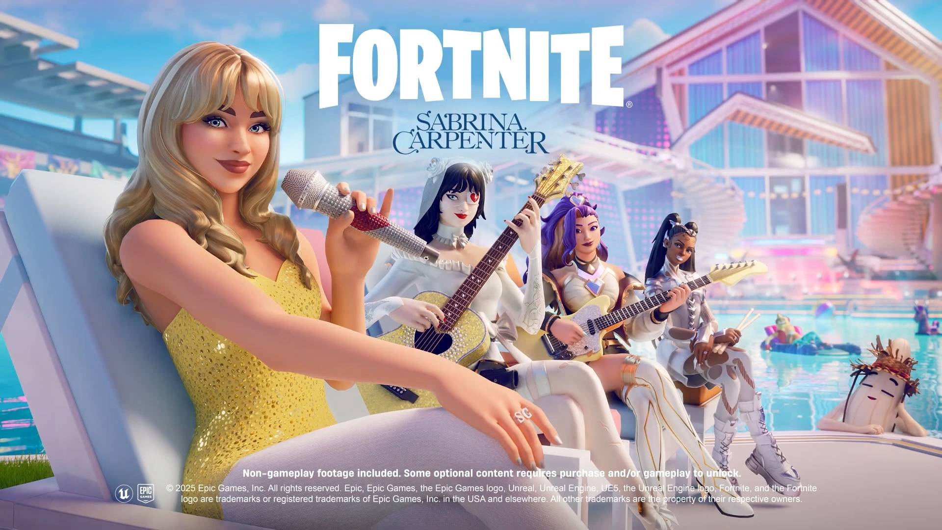 Fortnite x Sabrina Carpenter - Wish You Were Here