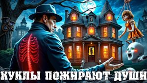 Куклы забирают души в  особняке: Детектив нашел СЕБЯ среди жертв