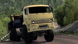 274 / ETS2 1.53 / Суровая Россия Забайкалье "R7" / КАМАЗ 65225 БАТЫР / Из Кемерово на Восток!