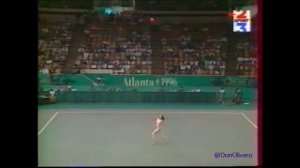 Elena VITRICHENKO (UKR) ball - 1996 Atlanta Olympics semi final