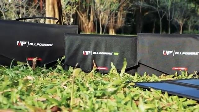 ALLPOWERS 21W Solar Charger смотреть онлайн