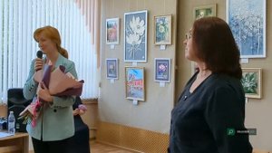 В Вышнем Волочке открылась выставка работ Елены Меньшиковой