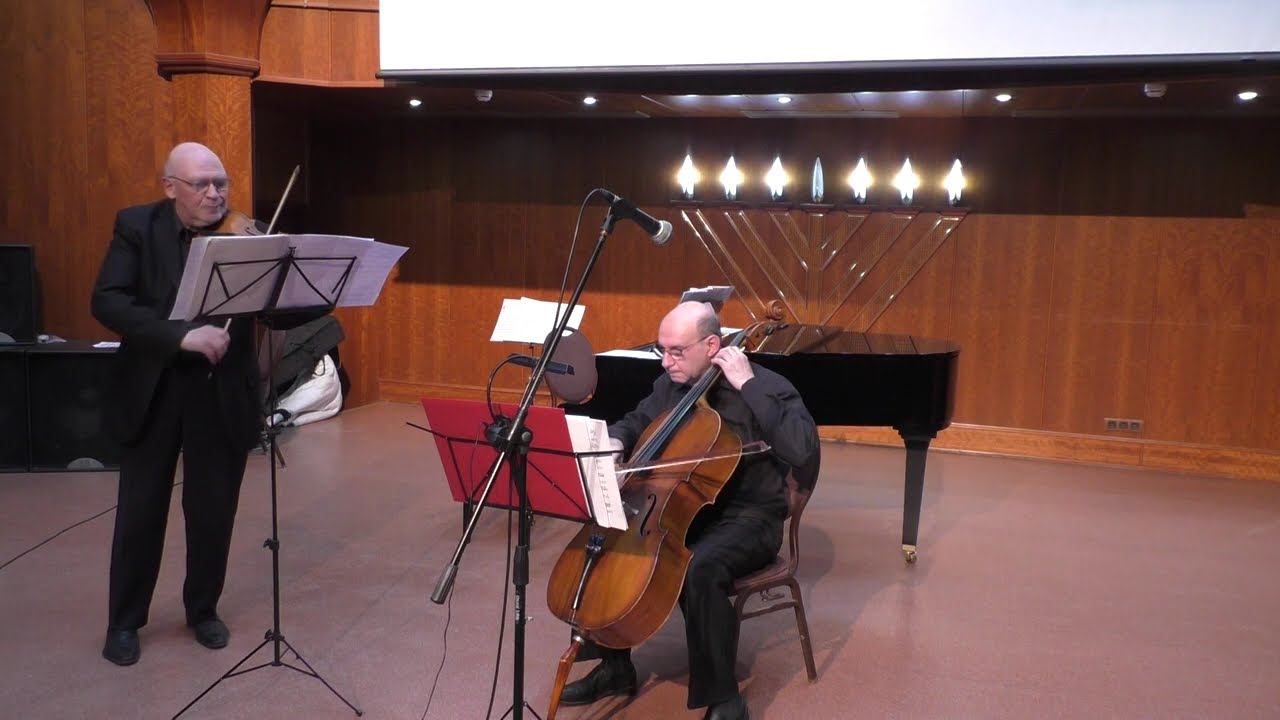 Н.Паганини Дуэт для скрипки и виолончели №2 часть 2 Presto смотреть онлайн