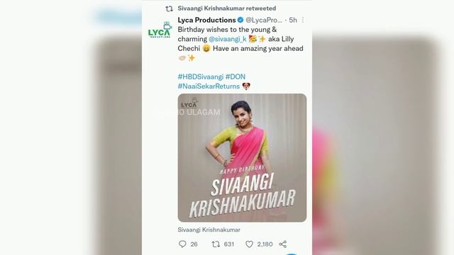 Sivaangi🙈💞 eh "Lily Chetan😍" nu kupudraanga🥺❤!!! Evalo😨😨 peru wish🤧🙏 pnirukaanga💜✨.... смотреть онлайн