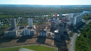 Микрорайон ЖК Новалэнд (Novaland) в Уфе, Затон от ИСК, июнь 2024