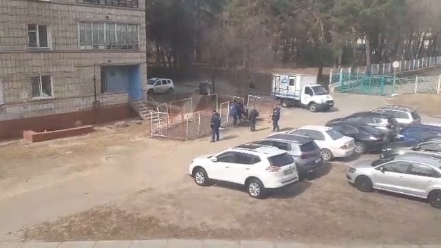 Работают коммунальщики