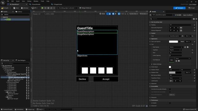 Unreal Engine 5 Tutorial - Quest System Part 4 Quest Giver Widget