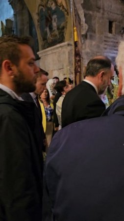 Патриарший Пальмовый ход по Храму - Пальмовое воскресенье