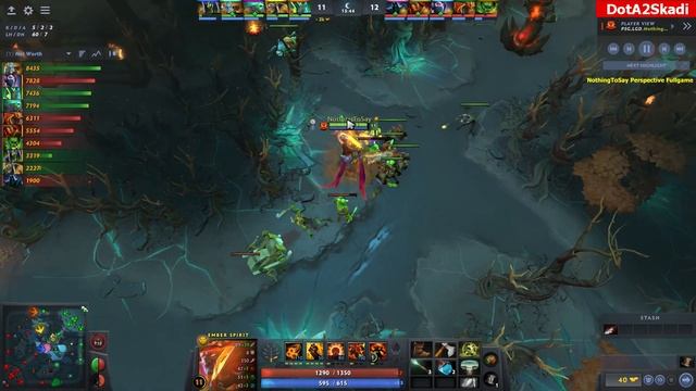 NothingToSay - Ember Spirit 12K MMR PSG.LGD MIDLANE FULLGAME Perspective Dota 2 pro Gameplay 7.31C