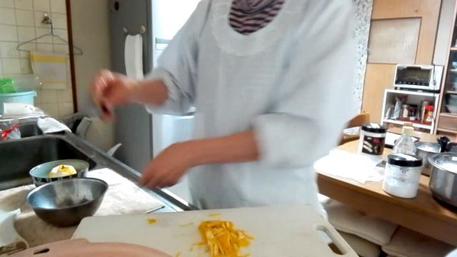 「ゆず大根を作る」　高齢者向けに食べやすくする！