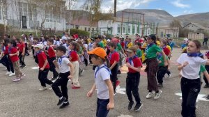 Флешмоб  на День Здоровья , Римгорская школа N8