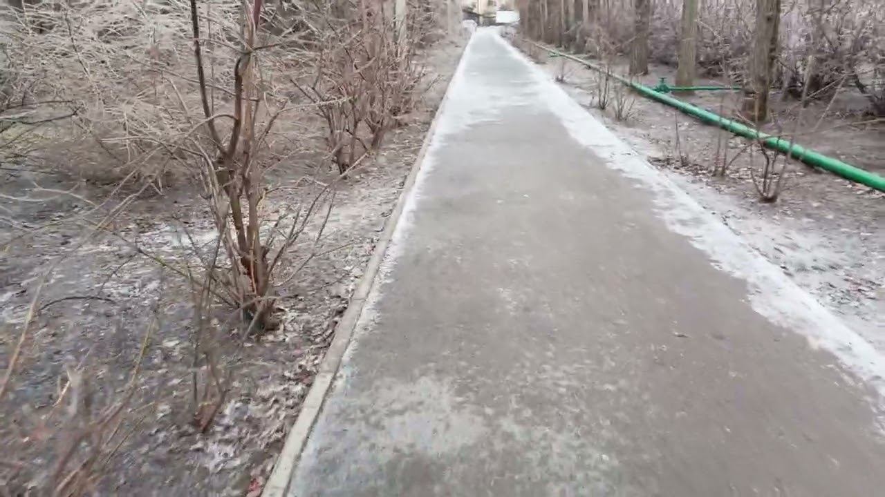 Обледенение в Сочельник.