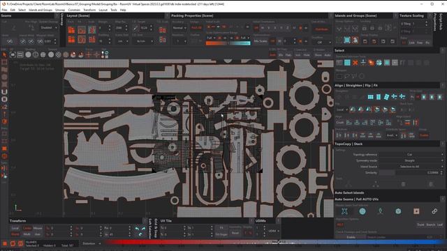 RizomUV Basics (2023): Grouping and Packing