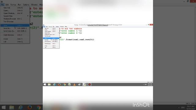 Python prog to multiply two nos