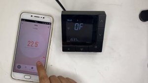CCST2001 Smart WIFI Fan Coil Thermostat operation video
