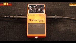 Boss - DS-1X Demo at GAK