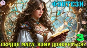 АУДИОКНИГА ФЭНТЕЗИ: СЕРДЦЕ МАГА... КОМУ ДОВЕРИТСЯ?. КНИГА 3