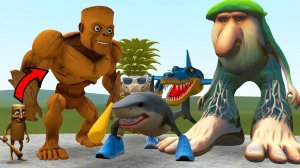 ТРАЛАЛЕРО ТРАЛАЛА БОМБАРДИРО КРОКОДИЛО ТУНГ ТУНГ ТУНГ САУР МЕМЫ. GARRYS MOD