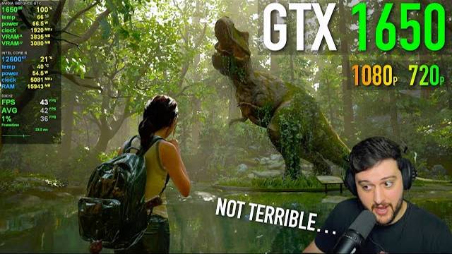 GTX 1650 - The Last Of Us Part II - Minimum Requirements GPU!