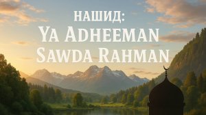 Нашид Ya Adheeman Sawda Rahman 🟢