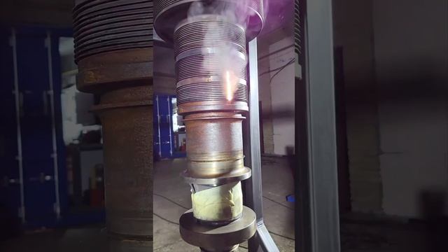 Удаление нагара и следов масляных отложений лазер решает  Ротор паровой турбины