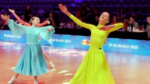 Дети-2 Соло, St (E) финал: vедленный вальс, танго, квикстеп. .  Minsk Open Championship 2025