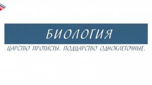 5 класс - Биология - Царство протисты. Подцарство одноклеточные