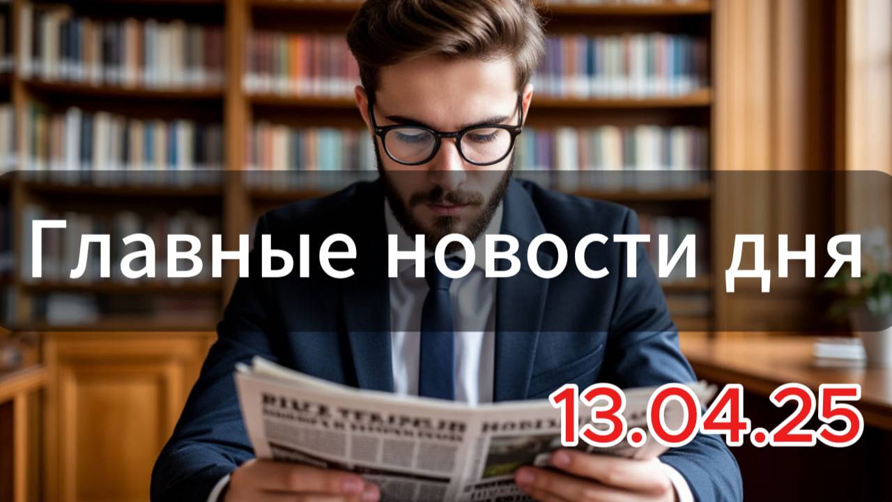 Главные новости 13.04.2025