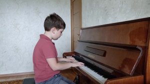 Бах Маленькая прелюдия Фа мажор