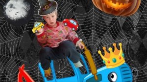 Мирон и Синий Трактор (3 часть)Страшилки!👑😥🚕🚗💕