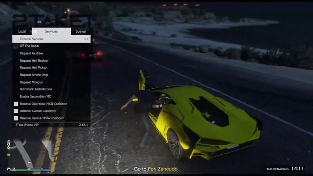Gta 5 online Mod menu | 2take1 Vip Full showcase + All Features | Money drop + business manager.