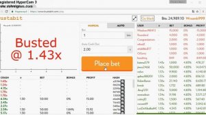 Bustabit заработок биткоина 2017!!! Тестируем Скрипт