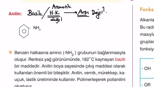 Alkinler ve Aromatik Bileşikler-2/AYT-12 .Sınıf Konu Anlatımı-2(Sınav Tadında ÖSYM Tarzı)
