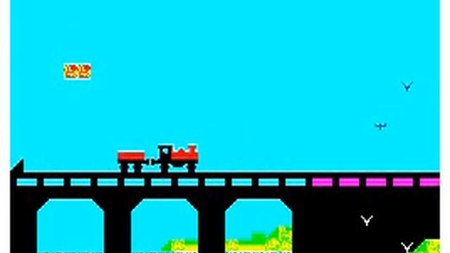 Flying Train (ZX Spectrum) смотреть онлайн