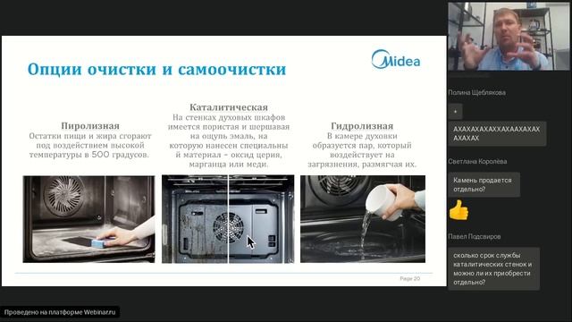 Духовые шкафы и микроволновые печи Мидея