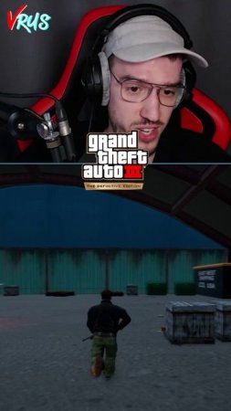 Учимся летать #веселыйкоротыш #игры #гта3 #gta3 #shorts #vrus
