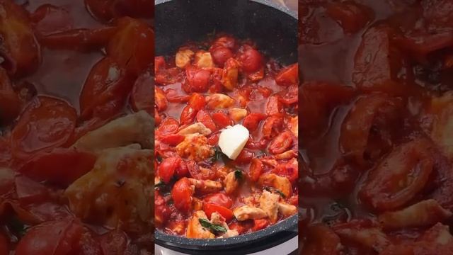 🍝 Паста с курицей и сыром
#обеды #ужины #горячее