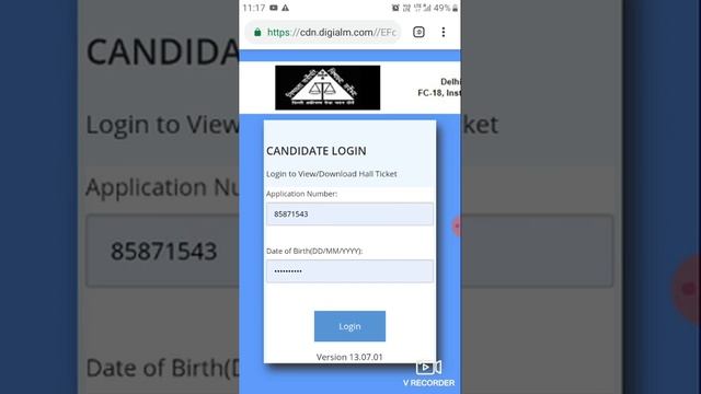 DSSSB DATA ENTRY OPERATOR ANSWER KEY RELEASED 2019 смотреть онлайн