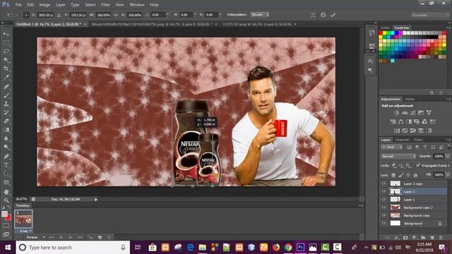 graphics design (How to make poster add ) (Photoshop Bangla) part:- 08