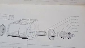 дт75м реверс редуктор,вал основной