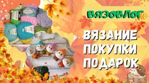 ВЯЗОВЛОГ: вязание, покупки и подарок