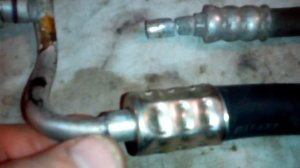 ремонт трубки автокондиционера