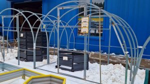 Цены на теплицы (каркасы) и стройматериалы. Апрель 2025.
