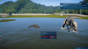 Jurassic World Evolution - Бои динозавров!#1