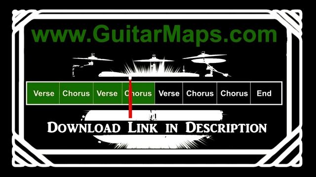 Awake Rock Drum Track 110 BPM, Drum Beats for Bass Guitar, Instrumental Drum Beat 🥁 534