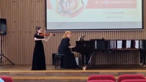 "Анданте" в исполнении Самиры Агаевой. Р.Глиэр.mp4